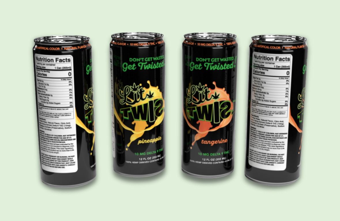 Tangerine Flavored THC-Infused