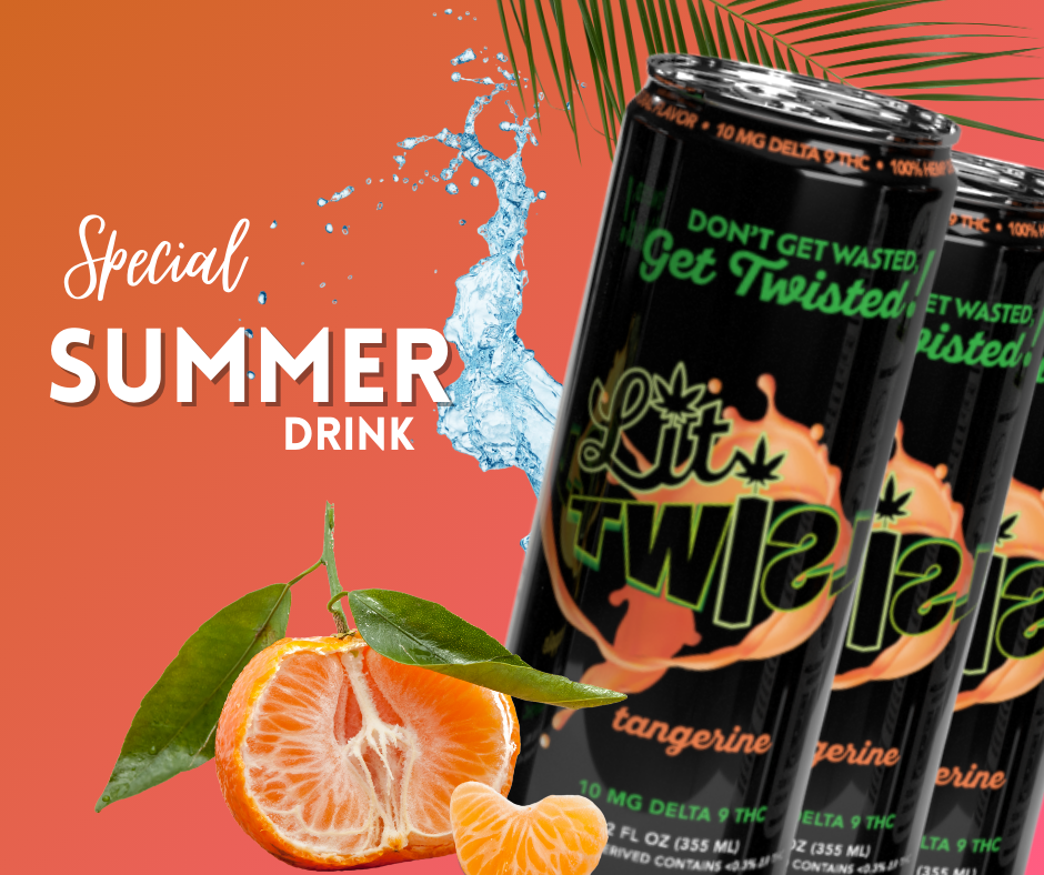 Tangerine Flavored THC-Infused